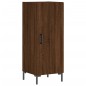 vidaXL Aparador alto madera contrachapada roble marrón 34,5x34x180 cm vidaXL Aparador alto madera contrachapada roble marrón 34,5x34x180 cm