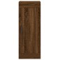 vidaXL Aparador alto madera contrachapada roble marrón 34,5x34x180 cm vidaXL Aparador alto madera contrachapada roble marrón 34,5x34x180 cm