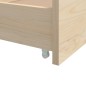 vidaXL Estructura de cama con cajones madera maciza de pino 90x200 cm vidaXL Estructura de cama con cajones madera maciza de pino 90x200 cm