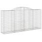 vidaXL Cestas gaviones 6 uds forma de arco hierro 300x50x140/160 cm vidaXL Cestas gaviones 6 uds forma de arco hierro 300x50x140/160 cm