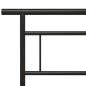 vidaXL Estructura de cama de metal negra 140x200 cm vidaXL Estructura de cama de metal negra 140x200 cm