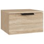 vidaXL Mesita de noche de pared 2 uds color roble Sonoma 34x30x20 cm vidaXL Mesita de noche de pared 2 uds color roble Sonoma 34x30x20 cm