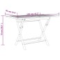 vidaXL Juego de comedor de jardín 7 piezas madera maciza de teca gris vidaXL Juego de comedor de jardín 7 piezas madera maciza de teca gris