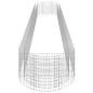 vidaXL Arriate de gaviones de hierro galvanizado 600x100x50 cm vidaXL Arriate de gaviones de hierro galvanizado 600x100x50 cm