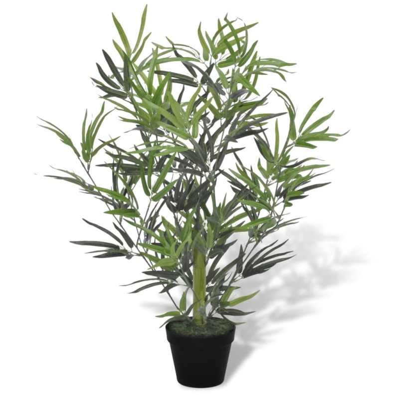 vidaXL Árbol de bambú artificial con macetero 80 cm vidaXL Árbol de bambú artificial con macetero 80 cm