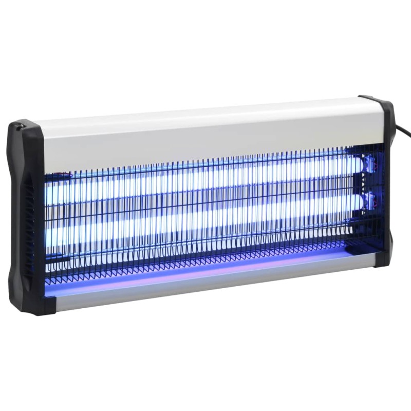 vidaXL Lámpara antimosquitos de aluminio y ABS negro 40 W vidaXL Lámpara antimosquitos de aluminio y ABS negro 40 W