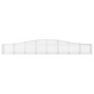 vidaXL Cestas de gaviones 2 uds forma de arco hierro 400x50x40/60 cm vidaXL Cestas de gaviones 2 uds forma de arco hierro 400x50x40/60 cm