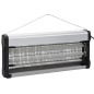 vidaXL Lámpara antimosquitos de aluminio y ABS negro 40 W vidaXL Lámpara antimosquitos de aluminio y ABS negro 40 W