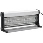vidaXL Lámpara antimosquitos de aluminio y ABS negro 40 W vidaXL Lámpara antimosquitos de aluminio y ABS negro 40 W
