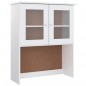 vidaXL Aparador alto ALTA madera maciza de pino blanco 77x35x188 cm vidaXL Aparador alto ALTA madera maciza de pino blanco 77x35x188 cm