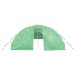 vidaXL Invernadero con estructura de acero verde 90 m² 18x5x2,3 m vidaXL Invernadero con estructura de acero verde 90 m² 18x5x2,3 m