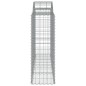 vidaXL Cestas de gaviones 4 uds forma de arco hierro 200x50x120/140 cm vidaXL Cestas de gaviones 4 uds forma de arco hierro 200x50x120/140 cm