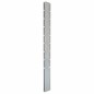 vidaXL Postes de valla de jardín 10 uds acero galvanizado plata 220 cm vidaXL Postes de valla de jardín 10 uds acero galvanizado plata 220 cm