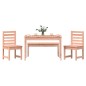 vidaXL Juego de comedor para jardín 4 pzas madera maciza abeto Douglas vidaXL Juego de comedor para jardín 4 pzas madera maciza abeto Douglas