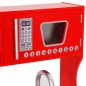 vidaXL Cocinita de juguete MDF roja 80x31x89 cm vidaXL Cocinita de juguete MDF roja 80x31x89 cm