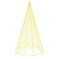 vidaXL Árbol de Navidad en asta bandera 1400 LED blanco cálido 500cm vidaXL Árbol de Navidad en asta bandera 1400 LED blanco cálido 500cm