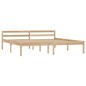 vidaXL Estructura de cama de madera maciza de pino 160x200 cm vidaXL Estructura de cama de madera maciza de pino 160x200 cm