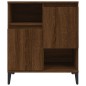 vidaXL Aparadores 3 uds madera contrachapada marrón roble 60x35x70 cm vidaXL Aparadores 3 uds madera contrachapada marrón roble 60x35x70 cm