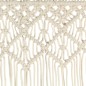 vidaXL Cortina de macramé algodón 140x240 cm vidaXL Cortina de macramé algodón 140x240 cm