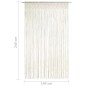 vidaXL Cortina de macramé algodón 140x240 cm vidaXL Cortina de macramé algodón 140x240 cm