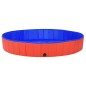 vidaXL Piscina para perros plegable PVC rojo 200x30 cm vidaXL Piscina para perros plegable PVC rojo 200x30 cm