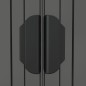 vidaXL Cobertizo de jardín acero galvanizado gris claro 192x440x223 cm vidaXL Cobertizo de jardín acero galvanizado gris claro 192x440x223 cm