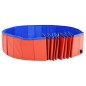 vidaXL Piscina para perros plegable PVC rojo 200x30 cm vidaXL Piscina para perros plegable PVC rojo 200x30 cm