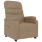 vidaXL Sillón de masaje de cuero sintético color capuchino vidaXL Sillón de masaje de cuero sintético color capuchino
