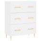 vidaXL Aparador alto madera contrachapada blanco 69,5x34x180 cm vidaXL Aparador alto madera contrachapada blanco 69,5x34x180 cm