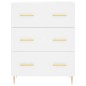 vidaXL Aparador alto madera contrachapada blanco 69,5x34x180 cm vidaXL Aparador alto madera contrachapada blanco 69,5x34x180 cm