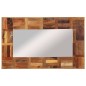 vidaXL Espejo de pared madera maciza reciclada 50x80 cm vidaXL Espejo de pared madera maciza reciclada 50x80 cm