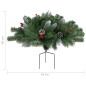 vidaXL Árbol de Navidad artificial de camino verde 40 cm PVC vidaXL Árbol de Navidad artificial de camino verde 40 cm PVC