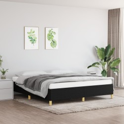 vidaXL Estructura de cama de tela gris claro 160x200 cm
