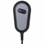 vidaXL Sillón de masaje eléctrico tela marrón