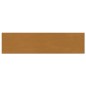 vidaXL Paneles de pared 12 uds terciopelo marrón 60x15 cm 1,08 m²