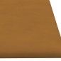 vidaXL Paneles de pared 12 uds terciopelo marrón 60x15 cm 1,08 m²