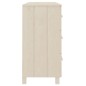 vidaXL Aparador HAMAR madera de pino maciza marrón miel 113x40x80 cm vidaXL Aparador HAMAR madera de pino maciza marrón miel 113x40x80 cm