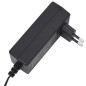 vidaXL Sillón reclinable eléctrico de cuero sintético negro vidaXL Sillón reclinable eléctrico de cuero sintético negro