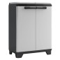 Keter Armario de reciclaje Split Premium gris y negro 92 cm Keter Armario de reciclaje Split Premium gris y negro 92 cm