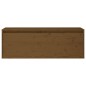 vidaXL Muebles para TV 3 piezas madera maciza de pino marrón miel