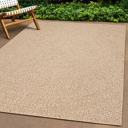 vidaXL Alfombra con aspecto de yute interior y exterior 80x150 cm