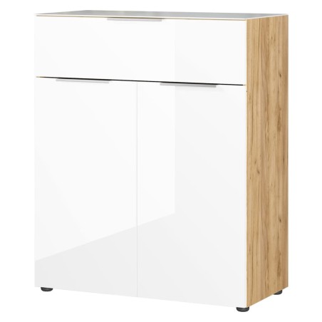 Germania Mueble con 1 cajón y 2 puertas GW-Oakland blanco y roble