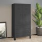 vidaXL Armario industrial de metal gris antracita 90x50x180 cm
