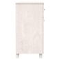 vidaXL Aparador HAMAR madera maciza de pino blanco 113x40x80 cm vidaXL Aparador HAMAR madera maciza de pino blanco 113x40x80 cm