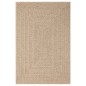 vidaXL Alfombra con aspecto de yute interior y exterior 120x170 cm vidaXL Alfombra con aspecto de yute interior y exterior 120x170 cm