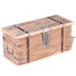 vidaXL Set de baúl de almacenamiento de madera de acacia 2 unidades vidaXL Set de baúl de almacenamiento de madera de acacia 2 unidades