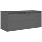 vidaXL Muebles para TV 5 piezas madera maciza de pino gris