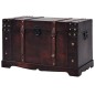 vidaXL Baúl vintage de madera 66x38x40 cm vidaXL Baúl vintage de madera 66x38x40 cm