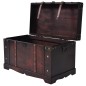 vidaXL Baúl vintage de madera 66x38x40 cm vidaXL Baúl vintage de madera 66x38x40 cm