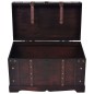 vidaXL Baúl vintage de madera 66x38x40 cm vidaXL Baúl vintage de madera 66x38x40 cm